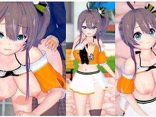 Koikatsu Hentai 3DCG Erotic Anime Sex With Big Tits Vtuber