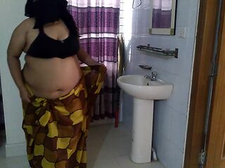 Indian College Mam Is Getting Ready to Go to College Then a Student Seduces Madam with Big Tits & Big Ass & Fucks Her