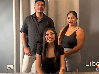 Skinny Girl First Time Threesome Swaps For Huge Cock - Amateur Latina GF & Wife