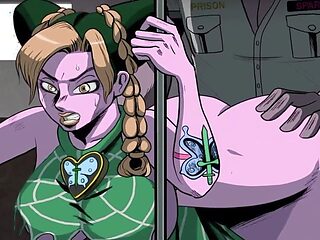 Jolyne Cujoh Jail Cell Fuck (Yoshikage Kira Extended Version)