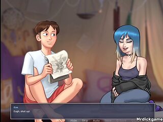 Hot girl gets plowed in 3D animation with her fuckpole