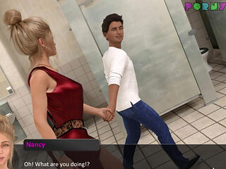The Spellbook - Threesome in the restaurant bathroom (5)