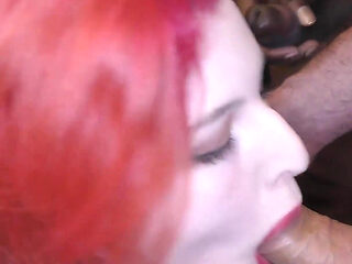 Debut Bukkake for Olivia and Candice