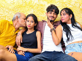 Indian Asian Desi Style Foursome Storical Gangbang Hardcore Softcofe Licking Kissing Sexual Video