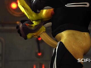 Slag's standing fuck movie