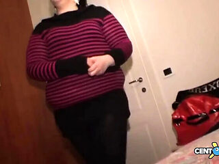 Full Movie: The Steamroller - Threesome Blowjob with Cum in Mouth and Big Ass Granny in Stockings