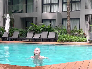 Can’t Live a Day Without Swimming in the Pool, Kinda Got Used to It ) Down to Join Me This Weekend?