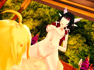 Genshin Impact - Columbina Hardcore Sex Scene with Aether - 3D Hentai Animation