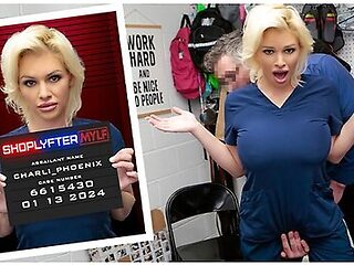 Blonde Nurse Gets Caught Shoplifting Medical Supplies