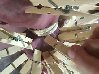 Goode Girl CBT Trying Out New Cloths Pins