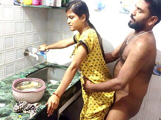 Indian Girl Has Hard Sex In Kitchen Mumbai
