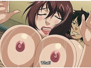 Milf With Big Ass And Lewd Pussy Fucks Doggystyle In The Shower - Hentai Anime