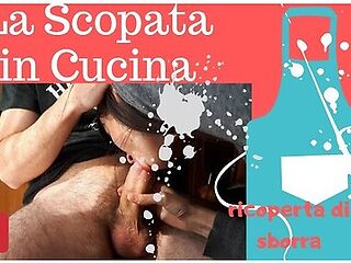 Kitchen Fuck And Cum Covered