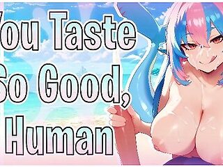 Erotic Audio - [f4m] Bimbo Shark Girl Saves You From An Underwater Cage And Gives You Mouth-to-cock [lewd Asmr]