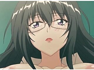 Big Boobed Teacher With Glasses Likes To Fuck In Missionary Hentai