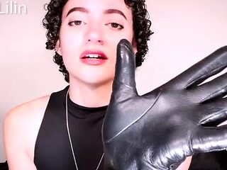 Mistress Lilin - Femdom Glove Slave Teasing And Edging Joi