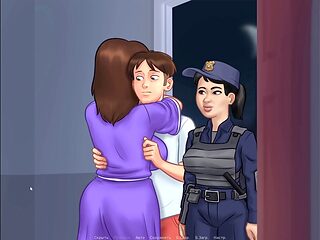 Stepmother, summertime, step sister