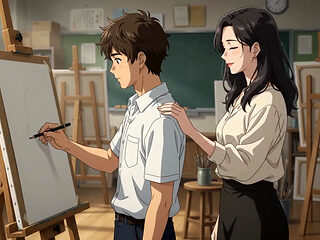 The Model Who Stole the Artist's Heart
