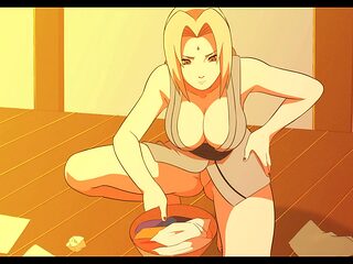 Tsunade hentai, anime, naruto