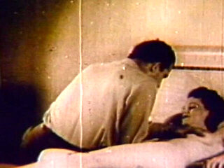 Pale Classic Slut Fucks Grandpa in the Bedroom