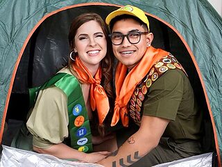 Scarlett Gushes goes camping