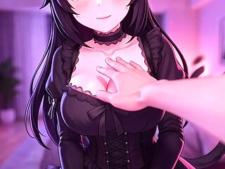 Yuki’s First Night Alone With You - 3D Anime Catgirl POV Animation