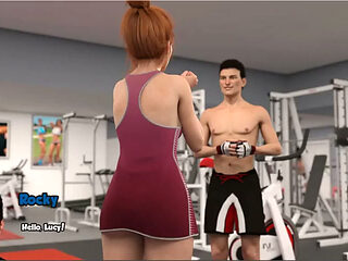 Area 69 - Gameplay -roleplay - Lucy - Gym Training, Massage and Pool Sex