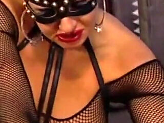 Big boobs blonde and masked big dick latex fetish