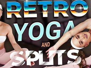 80s Inspired Retro Yoga Workout - Hannahjames710