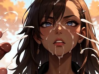 Sexy Slut Drools as Muscular Fister Pounds Her Hard -