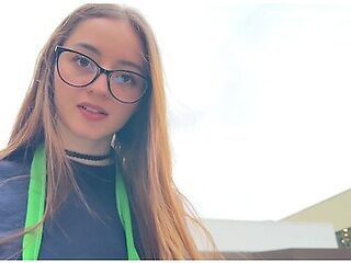 The Coffee Shop Employee Get Into My Car And Drain My Balls