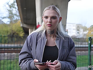 Blond Fitness Model Teen 18+ Lexi Star Pick Up For Premier Porn Casting