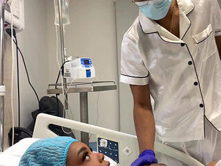 Horny Doctor, Fucks His Patient, and Leaves Her Tits Full of Milk