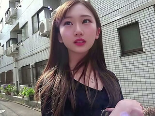 Japanese beauty pageant winner Aina Ichiki first time fucked by Yuto Kuroda - petite amateur with perfect tiny tits and sexy slutty clothes