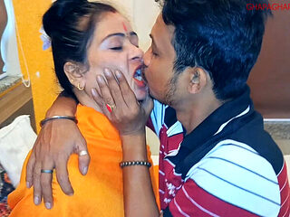 Hot Indian Sanyasini Monk First Time Sex with Hotel Manager - Desi Bhabhi Fingering & Blowjob