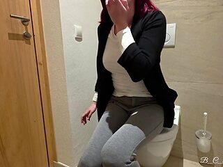 My boss just wont stop flirting... Nobody should see what happens in the office toilet