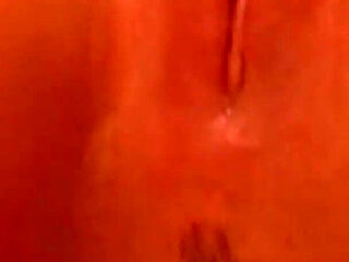 Mature Brunette's Ass Stretched Wide with Dripping Gape Action