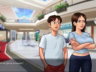 Summertime Saga part 19 - Busty Teen Action in a Japanese Visual Novel Game