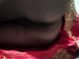 Indian beauty gives a tasty blowjob to her good boy