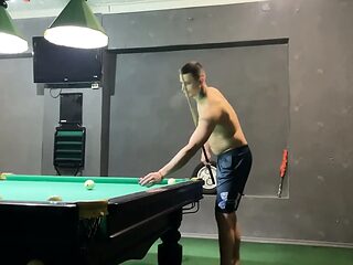 Wrestling Surrender: She Grinds Me Down on Pool Table