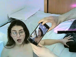 Blowjob Live Show Facial Cum