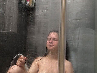 Shower Princess Wants to Relax