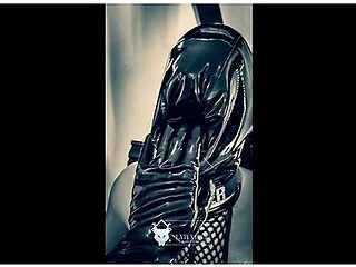 Femizined Latex Breathplay Bondage 666 Subscribers Edition