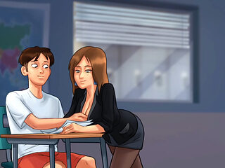 Hot Slut Jenny Loves Getting Naked For Her Lucky Pervert Roommate - Summertime Saga 10 3D Porn Game