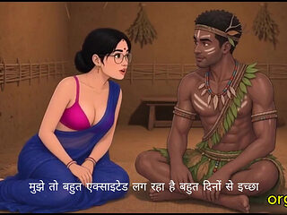 Desi Mature Beauty Meets Tribal Stud at Adivashi Festival - Ai Generated