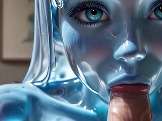 Bathtub Water Shapeshifter Gelina - Home Encounter POV - Ai Generated