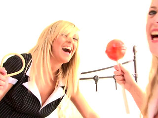 Brook Pretends That She Is a Teacher and Wants to Punish Her Naughty Student