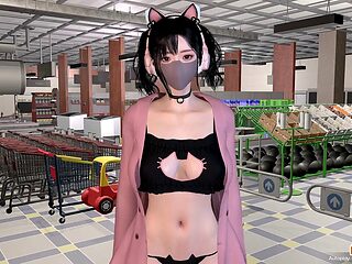 Finger-tickling, next door, sitting