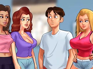 Uncensored hentai craziness featuring anime, summertime saga with cougars and big boobs