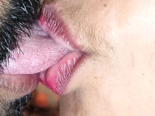 Hot Indian Housewife Pushpa Valli Deep Lip Kiss - Homemade 4K Tamil Maid Fantasy